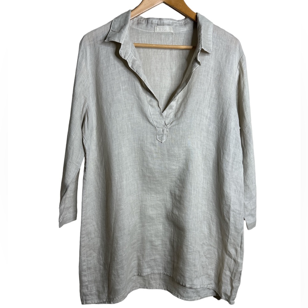 CP Shades Linen Tunic‎ Top